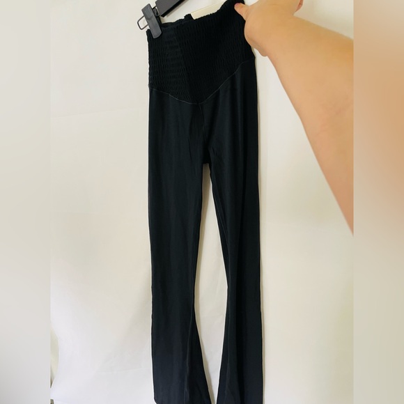 aerie Pants - NWT Aerie Offline Real Me Smocked Super Flare Legging XS